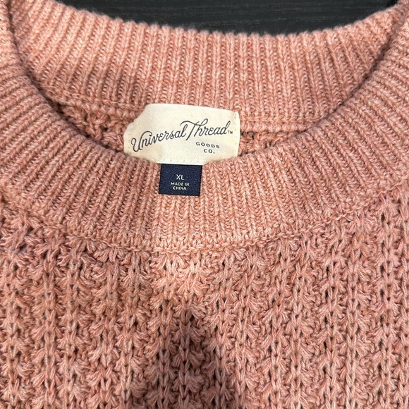 Cozy Pink Knit Sweater - Picture 2 of 4